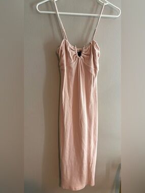 Fore - Sunset Cruise Split Hem - Blush Pink